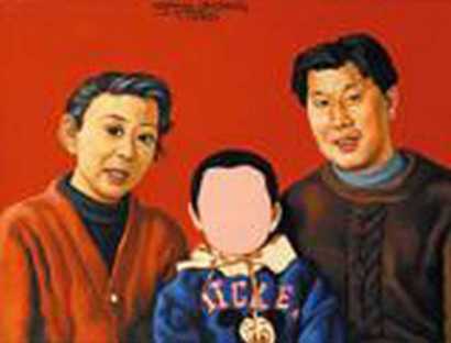 王劲松 1996年作 标准家庭系列之四十九